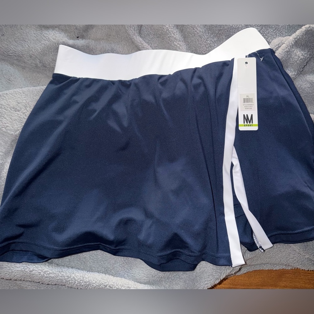 Ladies NICOLE MILLER SPORT XL skort nwt